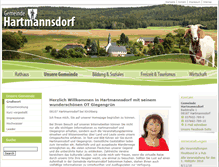 Tablet Screenshot of hartmannsdorf-giegengruen.de